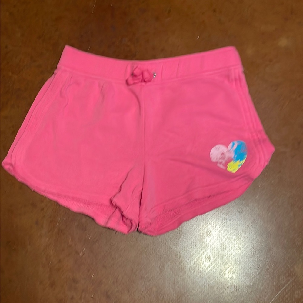 Girls pink shorts
